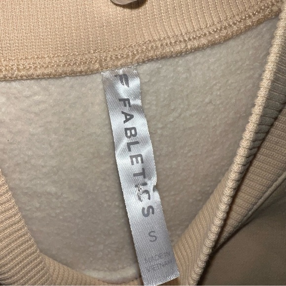 Fabletics James Long-Sleeve Pullover Butter Yellow Size Small - Picture 9 of 12